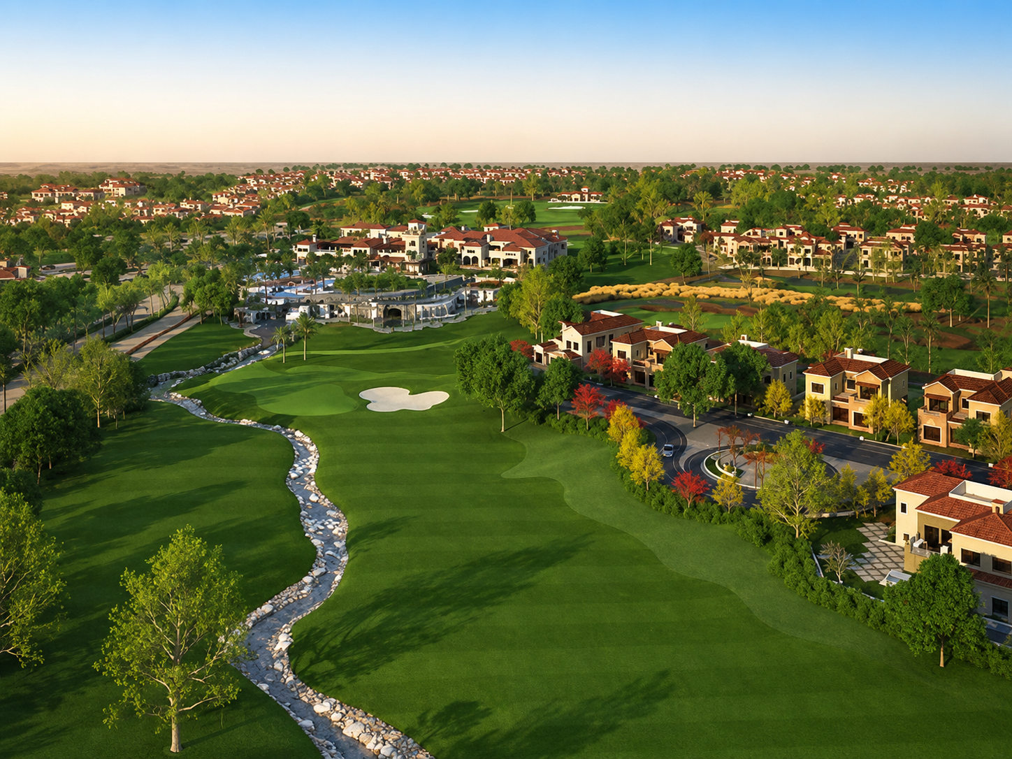 Jumeirah Golf Estates townhouses