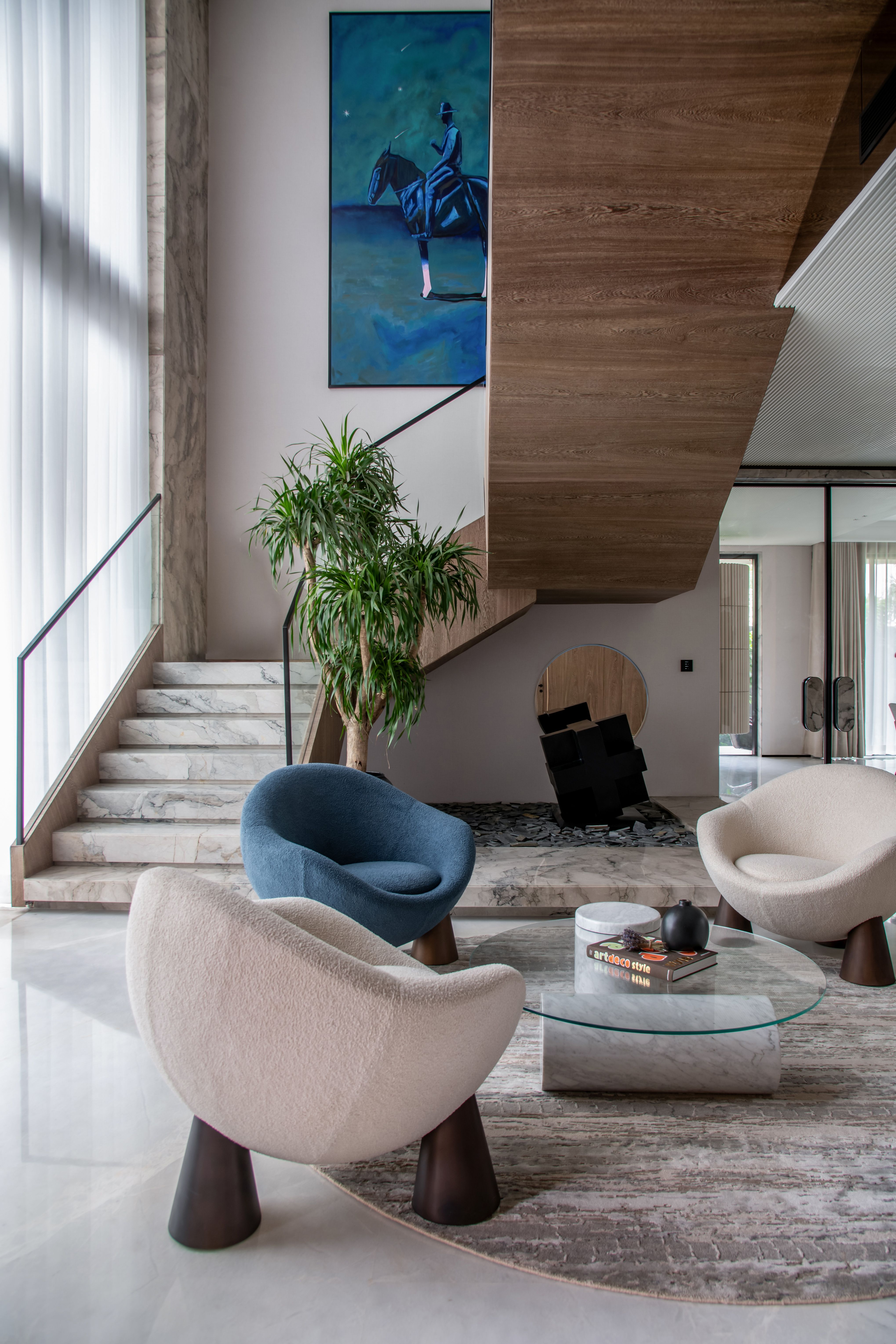 A beautifully designed WhileAway living space